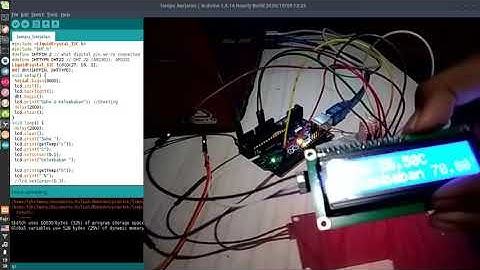 Memulai Belajar Arduino #16 || Sensor Suhu DHT 22 + LCD