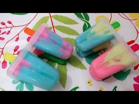  Cara  Membuat  Es  Krim  Pop  Ice Stik Paling Lembut YouTube