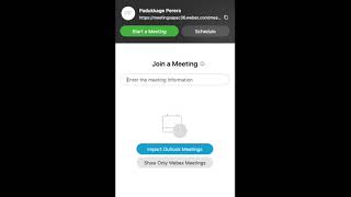 Australian citizenship online virtual ceremony  and installing Webex screenshot 4