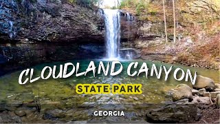 Cloudland Canyon State Park | Waterfalls | Cherokee Falls | Hemlock Falls| North Ga Mountains