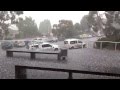 Hail and heavy rain in hobart tasmania 16th december 2014