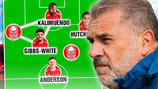 How Nottingham Forest Set Up Under Ange Postecoglou