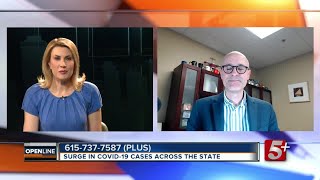 Surge in COVD-19 cases across the state p2