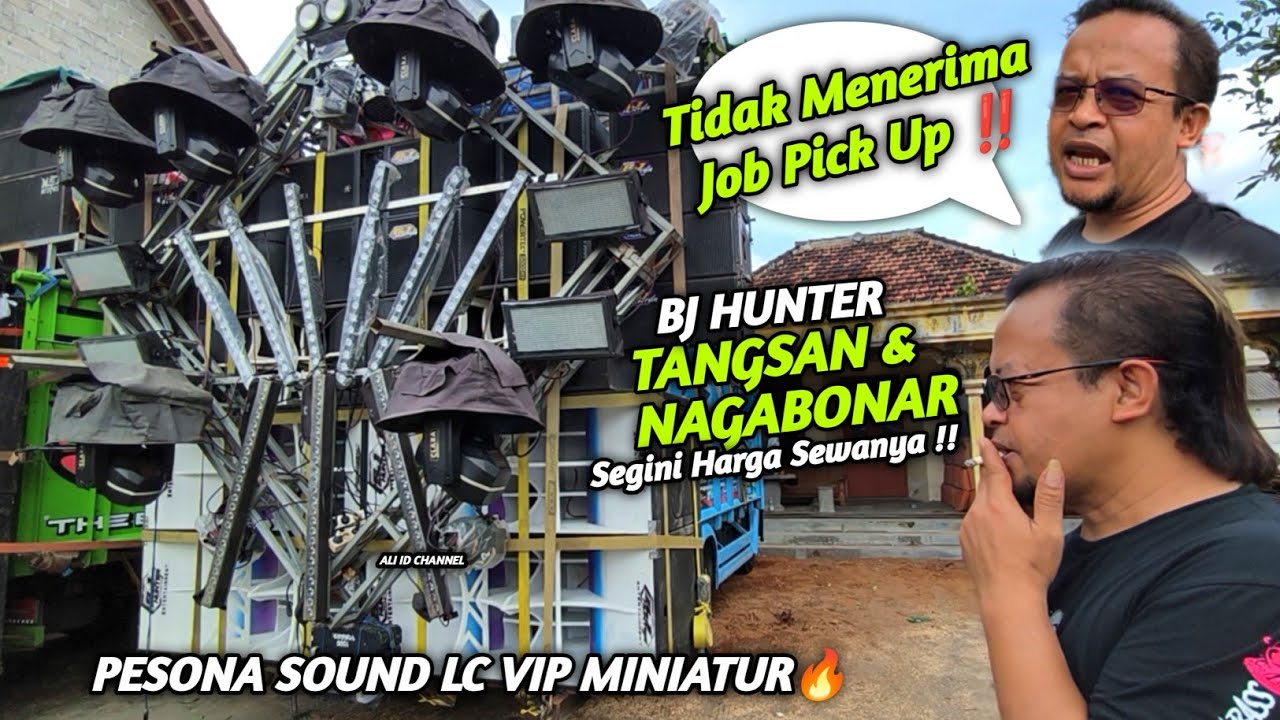 Mbah Bejo blak blakan Harga Sewa BJ HUNTER VIP Miniatur,,dan Gak Terima Job Pickup ini Alasannya‼️