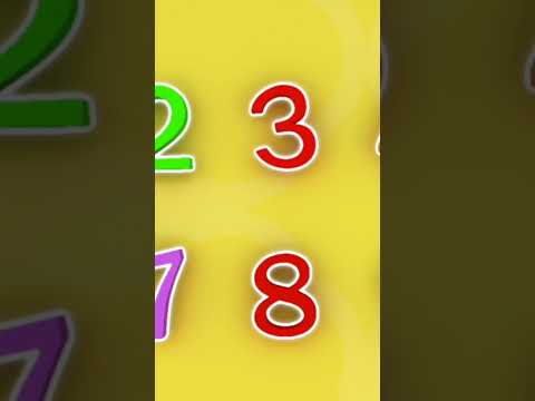 Число Песня С 1 По 10 #shorts #fun #rhymes #forkids #numbersong #1to20