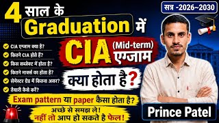CIA Exam Pattern & Paper Structure Explained | Semester System
