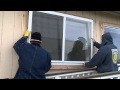 Interior and Exterior Low-E Storm Window Installation