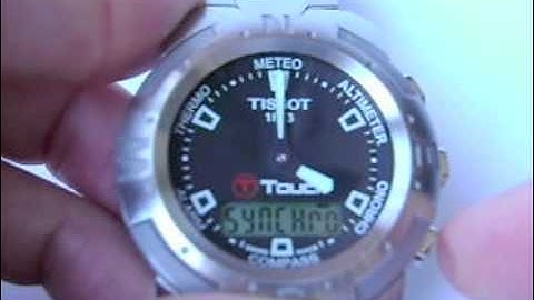 How to synchronize hands of original Tissot T Touch