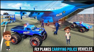 Transport Police Wala Game | Grand Police Monister truck | #game #android screenshot 1