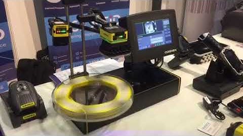 Live demo of Cognex products