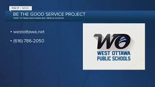 Service learning project for students called 'Be the Good'