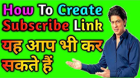 How To Make Auto Subscribe Link For Youtube Channel - 2020[Easy Method]
