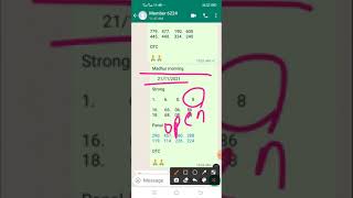 (8) Madhur morning open pass#21/11/2021#main bazar matka#madhur morning matka#madhur morning close#