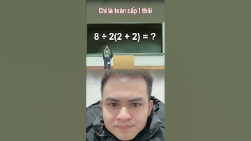 Bài toán hại não, và sự thật đằng sau #caudo #toanhocngaynay #toanhoc #caudohacknao