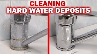 How to Remove Hard Water Buildup From Faucet | Easy Hard Water Stain Removal