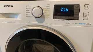 Kalibracja pralki Samsung Eco bubble, Calibration/ washing machine