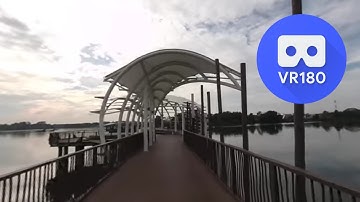 [VR180 5.7k] Vuze XR & Studio 3.0.5843 Stabilization Test by running in 180° 3D mode