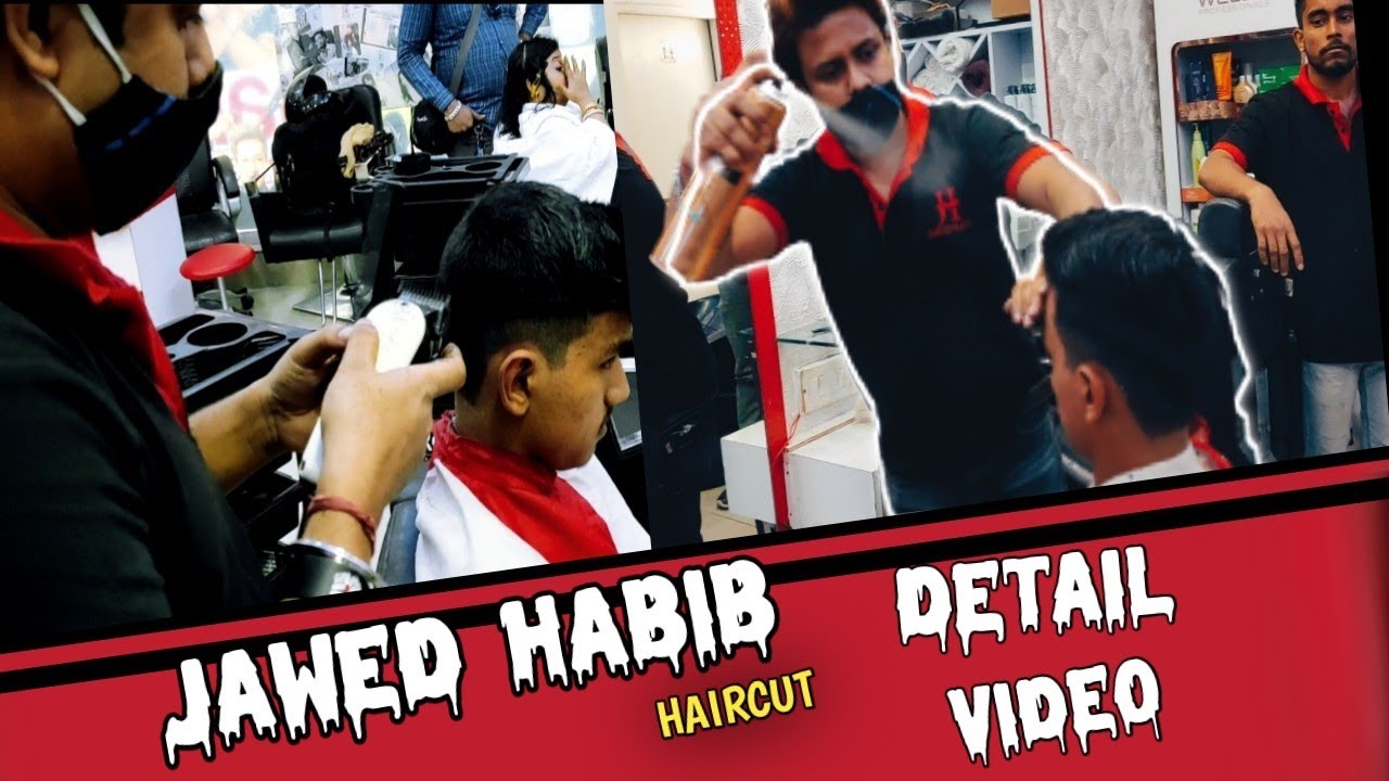 First time jawed Habib jawed habib salon best salon haircut vlog