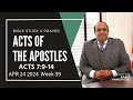 Rev dr sabu varghese midweek wednesday bible study acts 709  14  week 59  042424