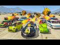 EL ÚLTIMO EXPLOTA CON COCHES ALEATORIOS CON TURBOS!! MÁXIMA VELOCIDAD! - GTA 5 ONLINE