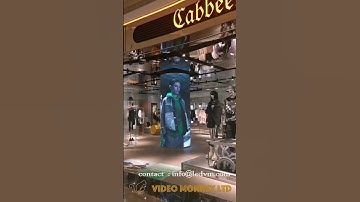 Cylindrical LED Display