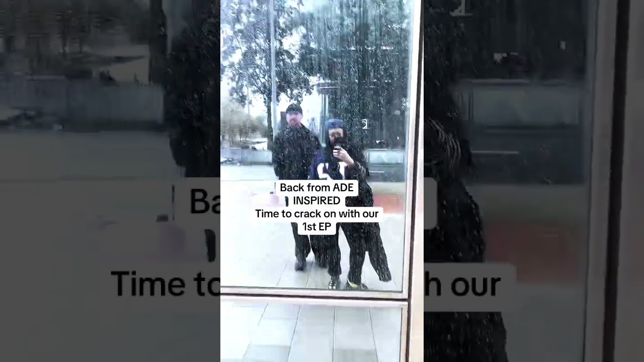 We’re back from ADE! Time to lock in studio 