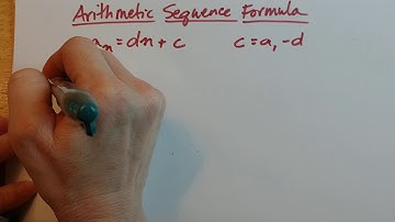 9.2 (part 1) Arithmetic Sequences