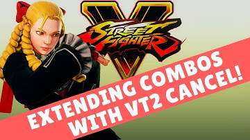 KarinLab - Using V-Trigger 2 Cancel to extend combos! Basic ideas