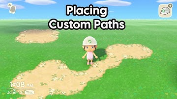 How to place custom paths