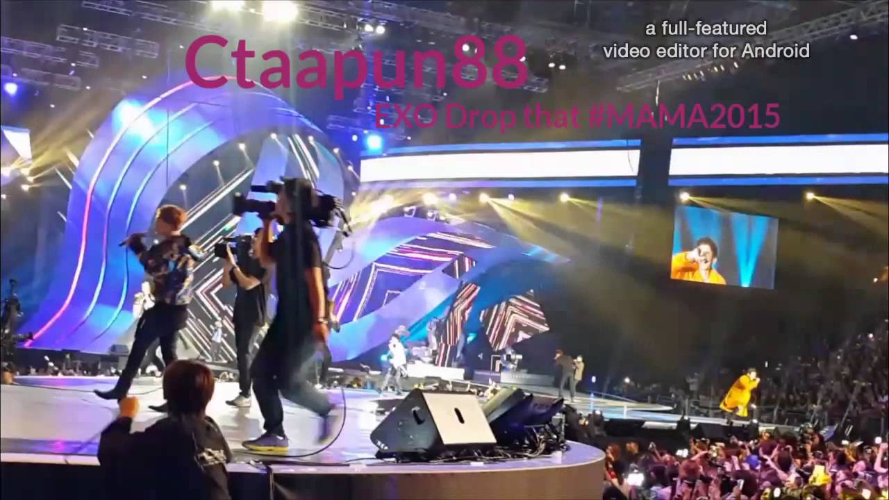 20151202 EXO Drop that fancam MAMA2015