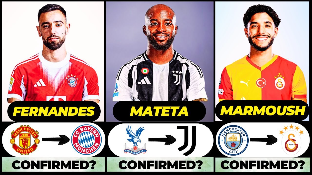 🚨 NEW CONFIRMED TRANSFERS & RUMOURS WINTER 2026! 🚨🔥 ft. Mateta, Fernandes, Marmoush... etc