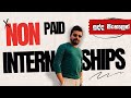 Non- Paid Internships?