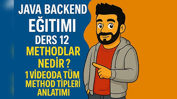 Java Methodlar Nedir? | 1 Videoda Tüm Method Tipleri (Void, Return, Parametreli)
