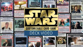 Star Wars CCG - Deck Video - Hyperdrive is Broken WITH Virtual Cards!