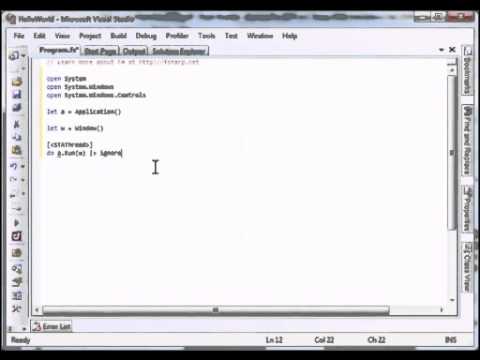 F# - Hello WPF