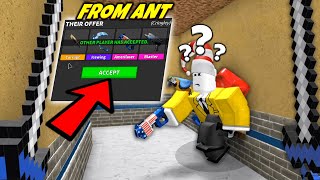 I STOLE ANT'S ENTIRE INVENTORY IN MURDER MYSTERY 2.. (Roblox)