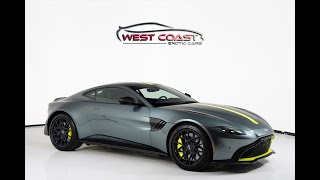 2020 Aston Martin Vantage AMR 59 Edition Cold-start Walkaround Video