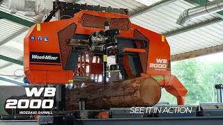 Wood-Mizer WB2000 in the Scottish NOVAR Sawmill Enterprise | Wood-Mizer Europe