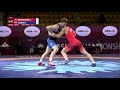 1/2 GR - 72 kg: A. KAVIYANINEJA (IRI) v. R. TSAREV (KGZ)