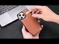 Accordion style flip card pocket leather wallet tpu shockproof case cover for iphone  samsung