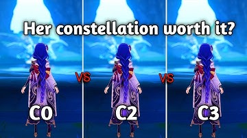 Raiden Shogun C0 vs C2 vs C3 | Genshin Impact