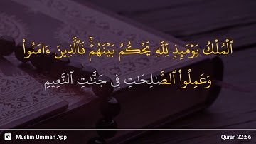 Al-Hajj ayat 56