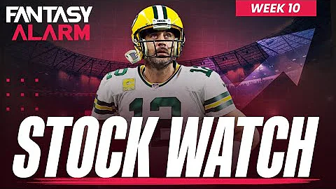 2022 Fantasy Football Stock Watch Week 10 Risers & Fallers: Aaron Rodgers & Packers Trending Down