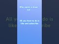 Like and subscribe