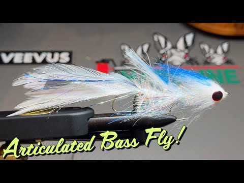 Articulated Jerk Fly- Step by Step Fly Tying for Bass