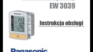 Ciśnieniomierz nadgarstkowy EW 3039 PANASONIC