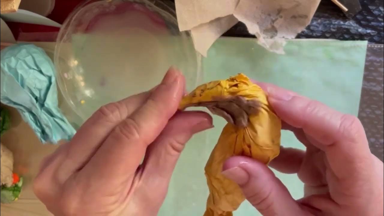 Papier Mâché from Randomly Shaped Paper Scraps with Liquid Starch YouTube