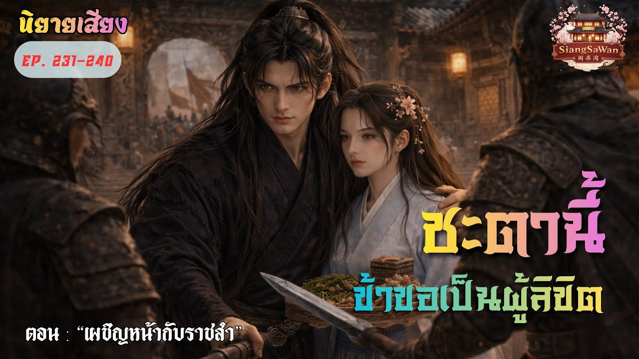 EP.231-240 | เผชิญหน้ากับราชสำนัก | #ชะตานี้ข้าขอเป็นผู้ลิขิต #นิยายเสียง 