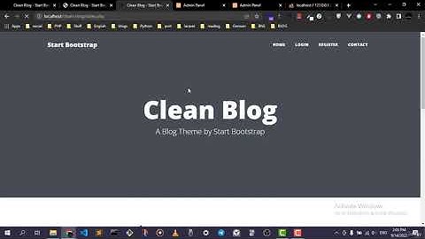 Build Complete 2023 CMS Blog in PHP MySQL Bootstrap & PDO
