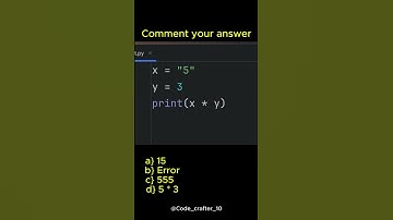 Comment your answer #viral #coding #correctcoding #python #programming #ytshorts #yt #trending #vs..